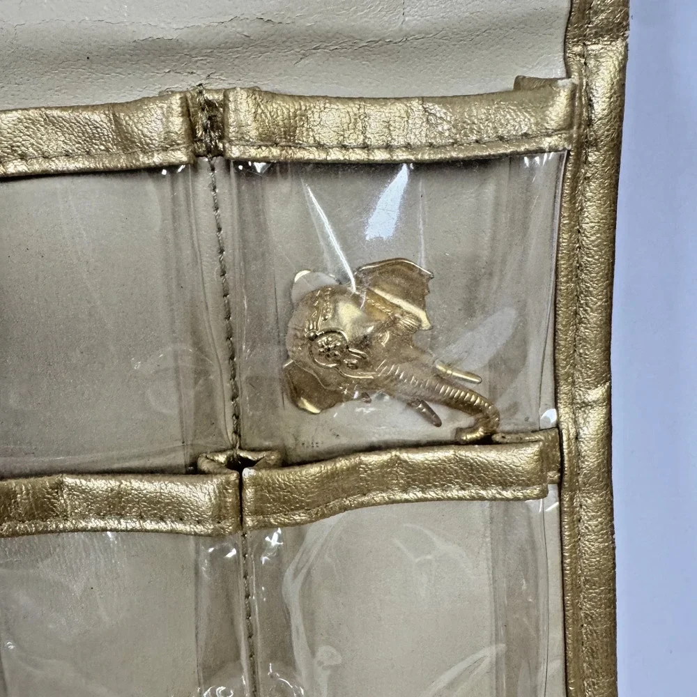 Issac MIZRAHI JEWELRY Bag. ORGANIZER Rollup or Hang in Closet Plus Jewelry
